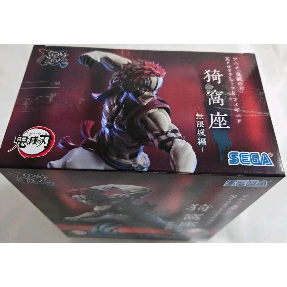Sega XrossLink Anime Demon Slayer Akaza Kimetsu no Yaiba Statue Premium Figure